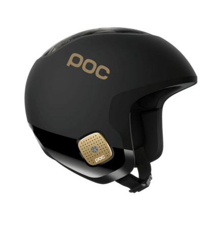 Lyžiarska prilba POC Skull Dura Jr Marco Odermatt Ed. Uranium Black/Podium Gold
