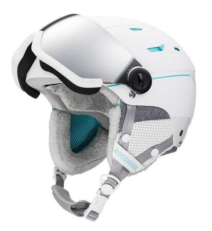 Lyžiarska prilba Rossignol Allspeed Visor Impacts W White 20/21