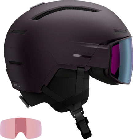 Lyžiarska prilba Salomon Driver Prime Sigma Plus MIPS Nightshade / Sky Blue Magnetic Lyžiarska prilba Salomon Driver Prime Sigma Plus MIPS Nightshade / Sky Blue Magnetic