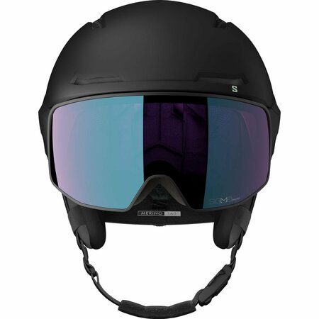 Lyžiarska prilba Salomon Driver Prime Sigma Photo Mips Black/White Moss/Sky Blue