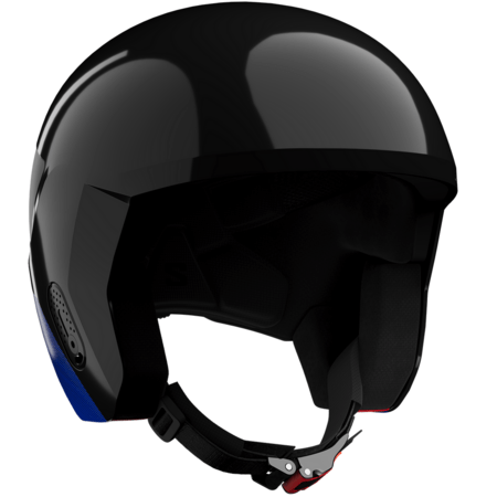 Lyžiarska prilba Salomon Equipe PRO FIS MIPS Black/Race Blue