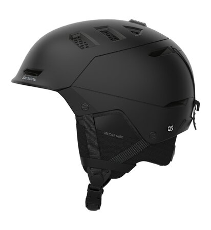 Lyžiarska prilba Salomon Husk Pro Black