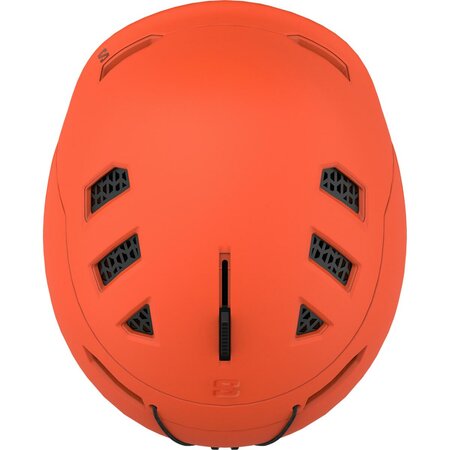 Lyžiarska prilba Salomon Husk Pro Red/Orange