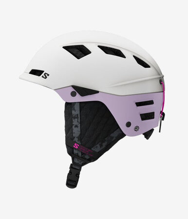 Lyžiarska prilba Salomon Mtn Lab Evening Haze Grey Vio Lyžiarska prilba Salomon Mtn Lab Evening Haze Grey Vio