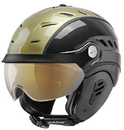 Lyžiarska prilba Slokker Bakka Gold