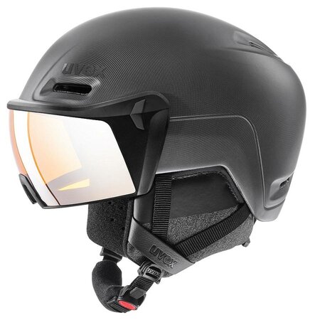 Lyžiarska prilba Uvex Hlmt 700 Visor Black Mat