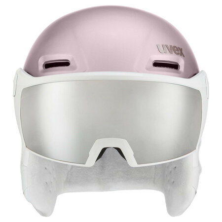Lyžiarska prilba Uvex Hlmt 700 Visor Rose Mat