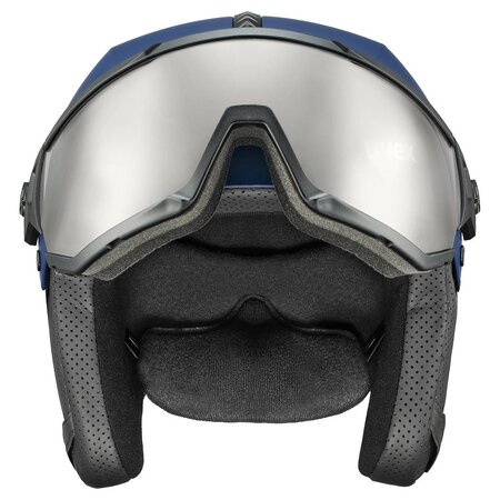Lyžiarska prilba Uvex Instinct Visor Navy