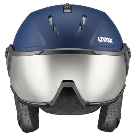Lyžiarska prilba Uvex Instinct Visor Navy