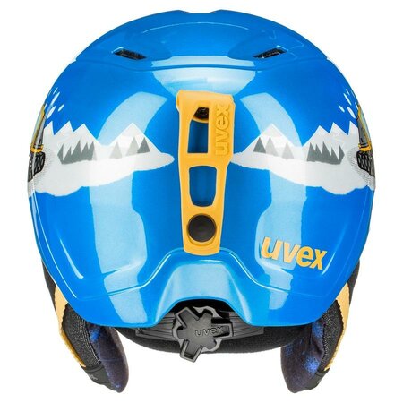 Lyžiarska prilba Uvex Manic Blue Caterpillar