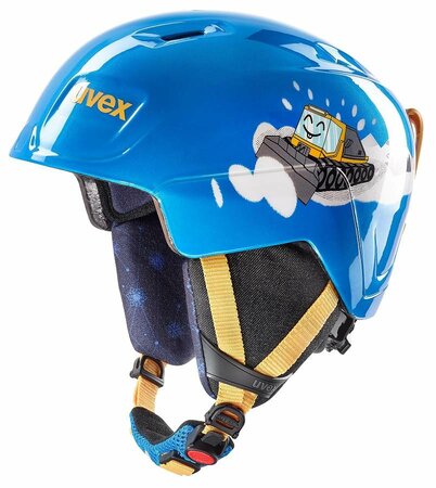 Lyžiarska prilba Uvex Manic Blue Caterpillar