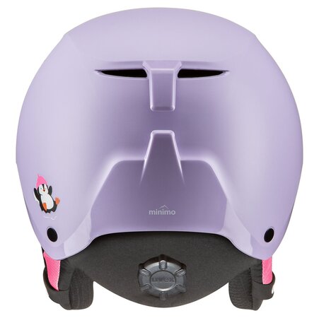 Lyžiarska prilba Uvex Minimo Style Lavender Penguin