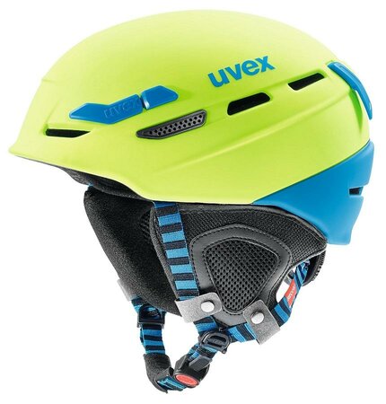 Lyžiarska prilba Uvex p.8000 Tour Lime/Blue Mat