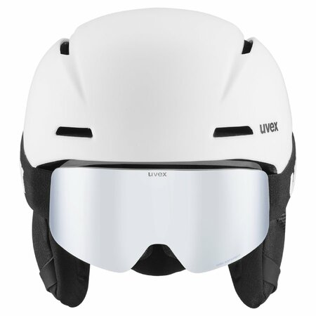 Detská lyžiarska prilba Uvex Viti Set (Viti + Pwdr FM) White matt
