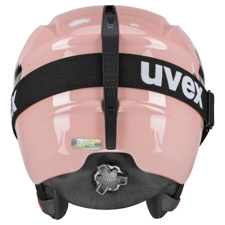 Detská lyžiarska prilba Uvex Viti Set (Viti + Speedy Pro) Pink Penguin