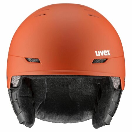 Lyžiarska prilba Uvex Wanted Flerce Red Stripes Mat