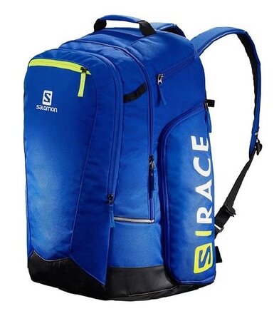 Vak na lyžiarske vybavenie Salomon Extend Go-To-Snow gearbag 50 race blue/neon yellow