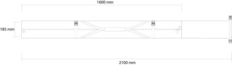 Vak na lyže Rossignol Premium Ext 1P Padded