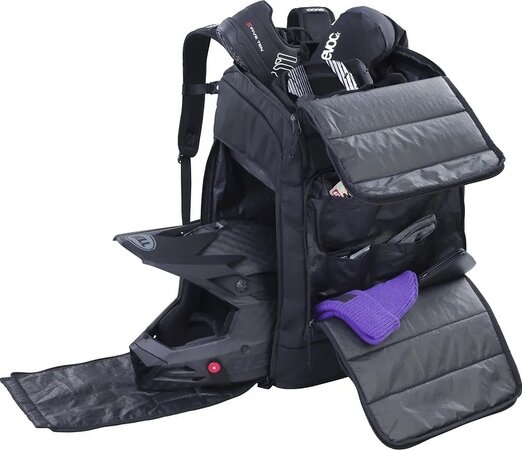 Batoh na lyžiarky Evoc Gear Backpack 60 Black