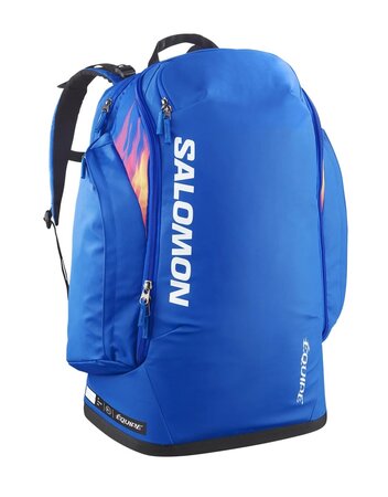 Batoh na lyžiarky Salomon Go To Snow 50 Race Blue/Fiery Red