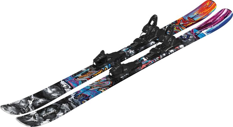 Lyže Atomic Bent 85 R + M 10 GW Black/Multicolor 24/25