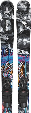 Lyže Atomic Bent 85 R + M 10 GW Black/Multicolor 24/25