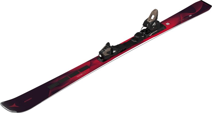 Lyže Atomic Cloud Q12 Revoshock C + M 10 GW Maroon Red/Red 25/26 Lyže Atomic Cloud Q12 Revoshock C + M 10 GW Maroon Red/Red 25/26