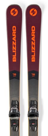 Lyže Blizzard Stormbird 76 CA + TPC 11 DEMO Burgundy/Anthracite 25/26