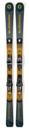 Lyže Blizzard Stormbird 80 TI + TP 11 Light DEMO Green/Gold 25/26