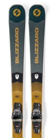Lyže Blizzard Stormbird 80 TI + TP 11 Light DEMO Green/Gold 25/26