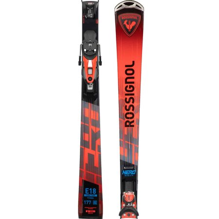 Lyže Rossignol Hero Elite Lt Ti Konect + Nx 12 K GW Black/Hot Red 25/26