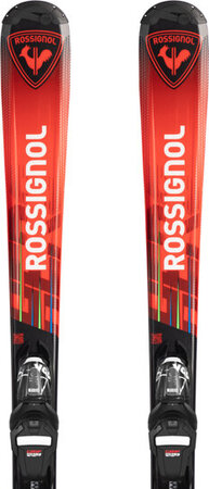 Lyže Rossignol Hero Jr 130-150 Xpress Jr + Xpress 7 GW Black 25/26