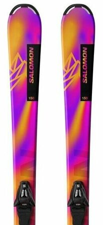 Lyže Salomon L Lux Jr M + C5 Gw J75 Rh 24/25