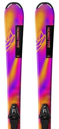 Lyže Salomon L Lux Jr S + C5 GW J75 Rh 25/26