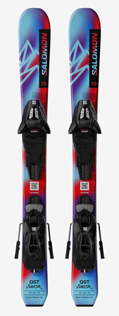 Lyže Salomon L Qst Jr Xs + C5 Gw J75 P 25/26