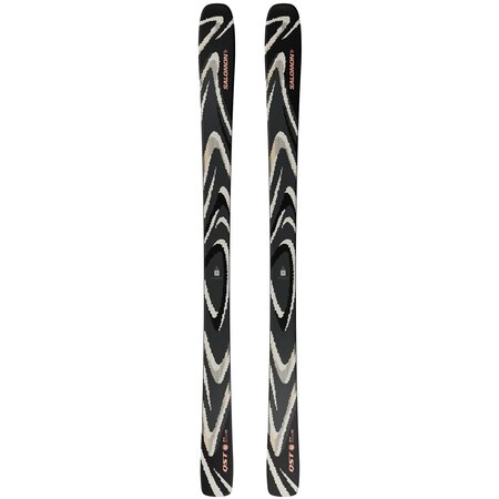 Lyže Salomon N QST 94 Black/Almond Milk/Fusion Coral 25/26