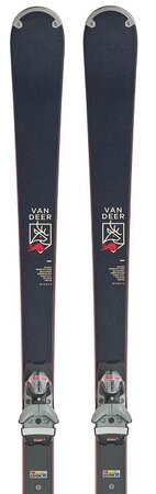 Lyže Van Deer H-Power 68 + R22 WC + SPX 12 GW Black 25/26