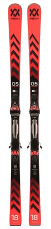 Lyže Völkl Racetiger GS + rMotion3 12 GW Black/Red 23/24