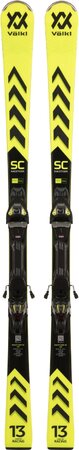 Lyže Völkl Racetiger SC Yellow + vMotion 12 GW Black/Yellow 23/24