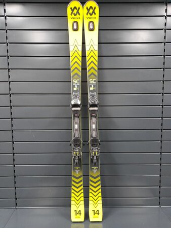 Používané lyže Völkl Racetiger SC UVO 14 Yellow 22/23