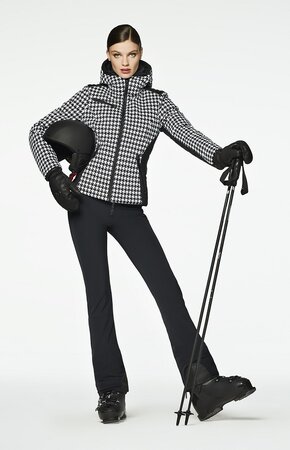 Lyžiarska Bunda Goldbergh KATE Real Fox Fur White