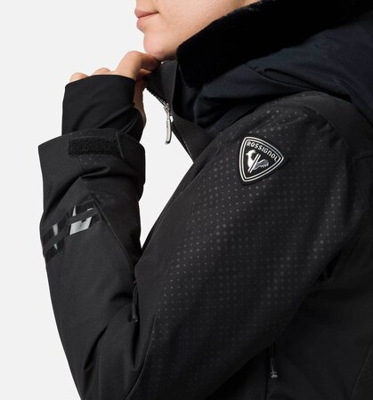 Lyžiarska bunda Rossignol W Controle Black 20/21