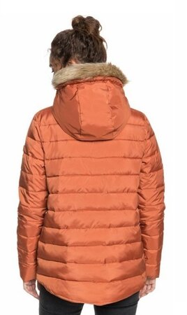 Zimná bunda Roxy Rock Peak Fur Jacket W Auburn