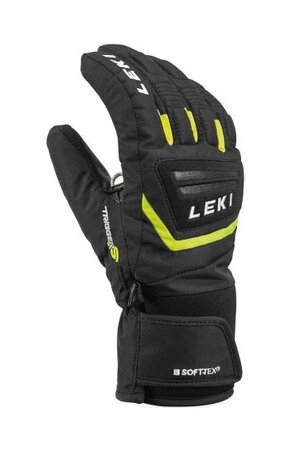 Lyžiarske rukavice Leki Griffin S Junior Black/Yellow Lyžiarske rukavice Leki Griffin S Junior Black/Yellow