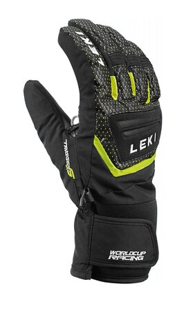 Lyžiarske rukavice Worldcup S Junior Black/Ice/Lemon 20/21