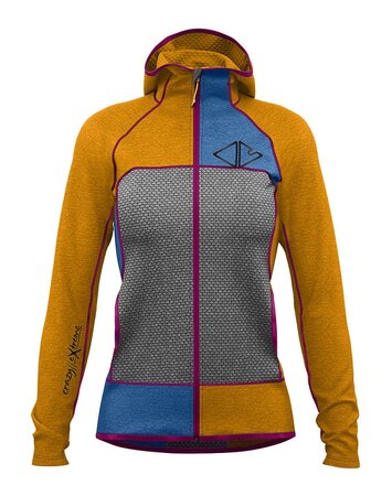 Mikina Crazy Idea Pull Ionic Woman Taglia Ocra 20/21