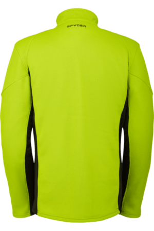 Mikina Spyder Bandit Full Zip Mens Fleece Jacket Sharp Lime