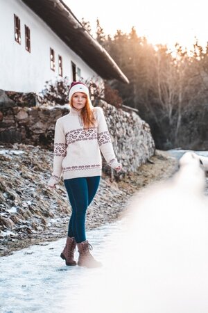 Sveter Black hill outdoor Patria Béžová