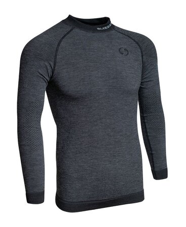 Pánske termo tričko Blizzard Mens long sleeve Merino Wool Anthracite Pánske termo tričko Blizzard Mens long sleeve Merino Wool Anthracite