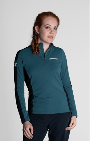 Dámske funkčné tričko Stöckli Performance Petrol/Black Dámske funkčné tričko Stöckli Performance Petrol/Black